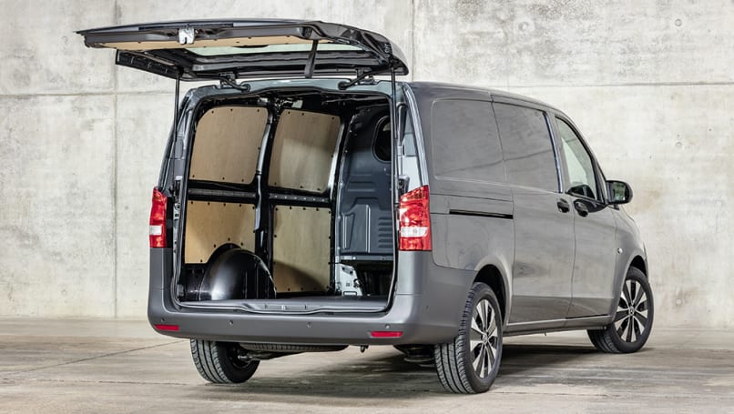 Custom vito shop van